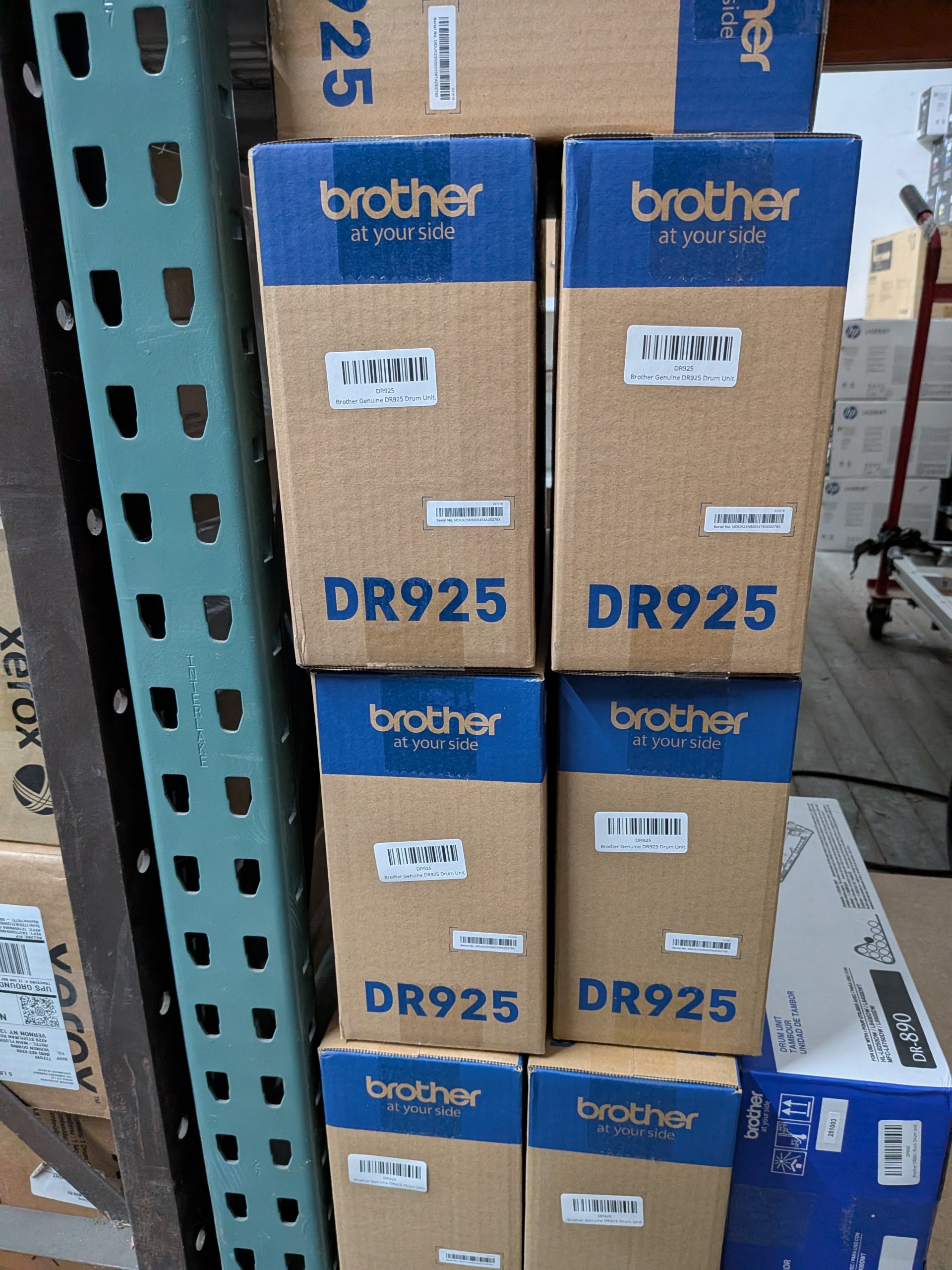 Brother printer toner management for office use